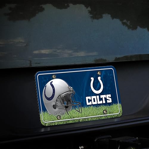 Vista 121 de Rico Industries Placa de matrícula de metal unisex para adultos de la NFL