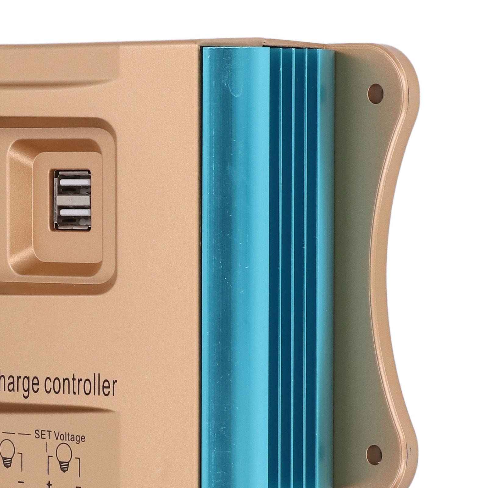 FTVOGUE Regolatore di Carica Solare Multiprotezione Protezione da Sovraccarico MPPT Regolatore di Carica Solare per Camper 12V 24V 36V 48V 60V (100A)
