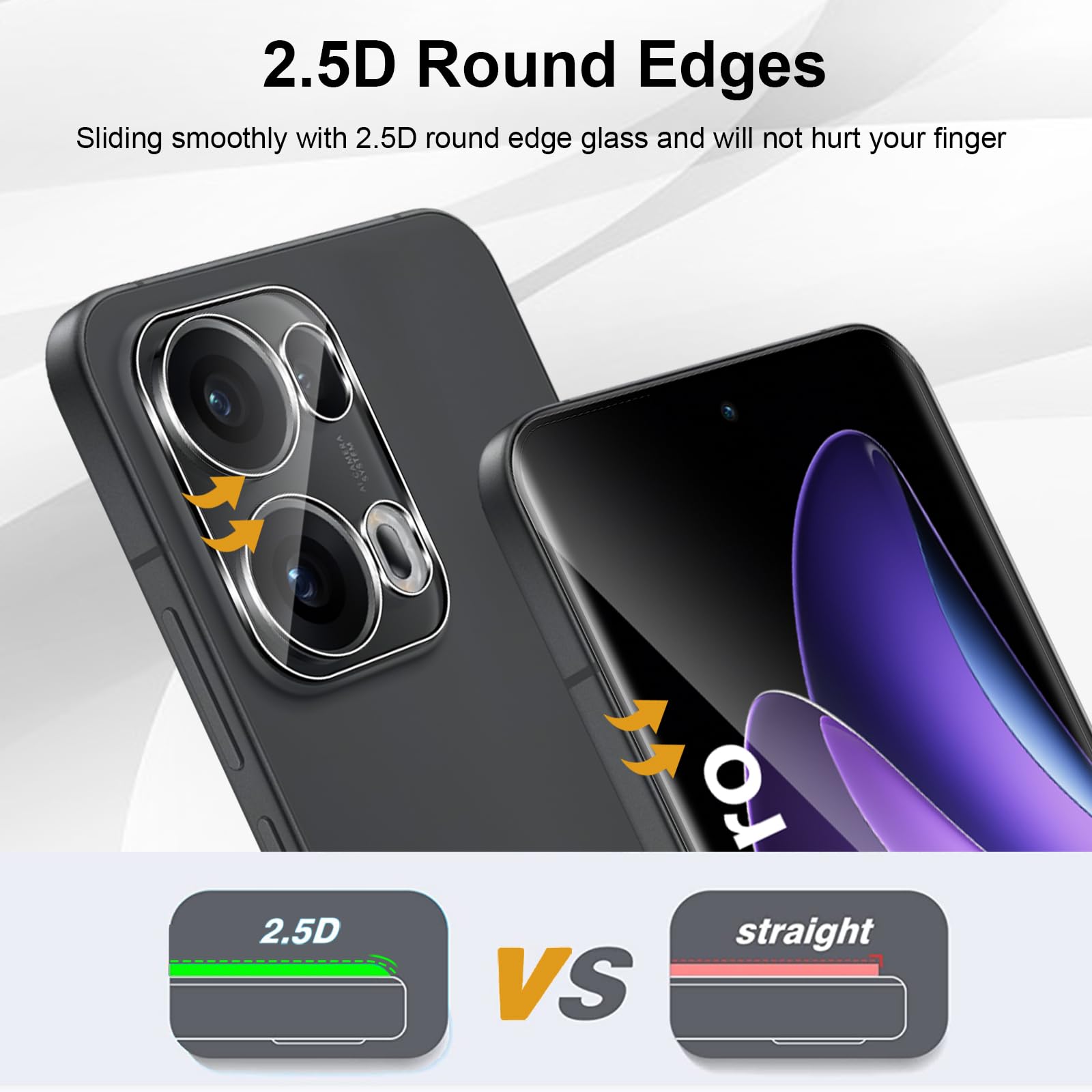 6-IN-1 Screen Protection Hydrogel Film For OPPO Re... – Grandado - Foto 4