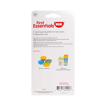 First Essentials by NUK Soft-Bite Infant Spoons