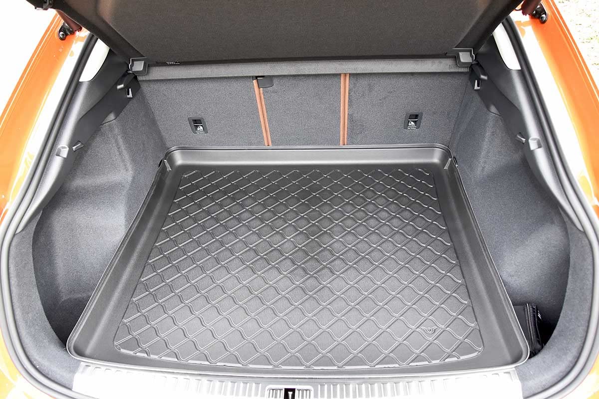 MTM Vasca Baule per Audi Q3 II (F3) Sportback (anche Plug-in Hybrid e TFSI) 10.2019- Protezione Bagagliaio su Misura con Antiscivolo, Resistente, Facile da Lavare e Inodore, cod. 8762
