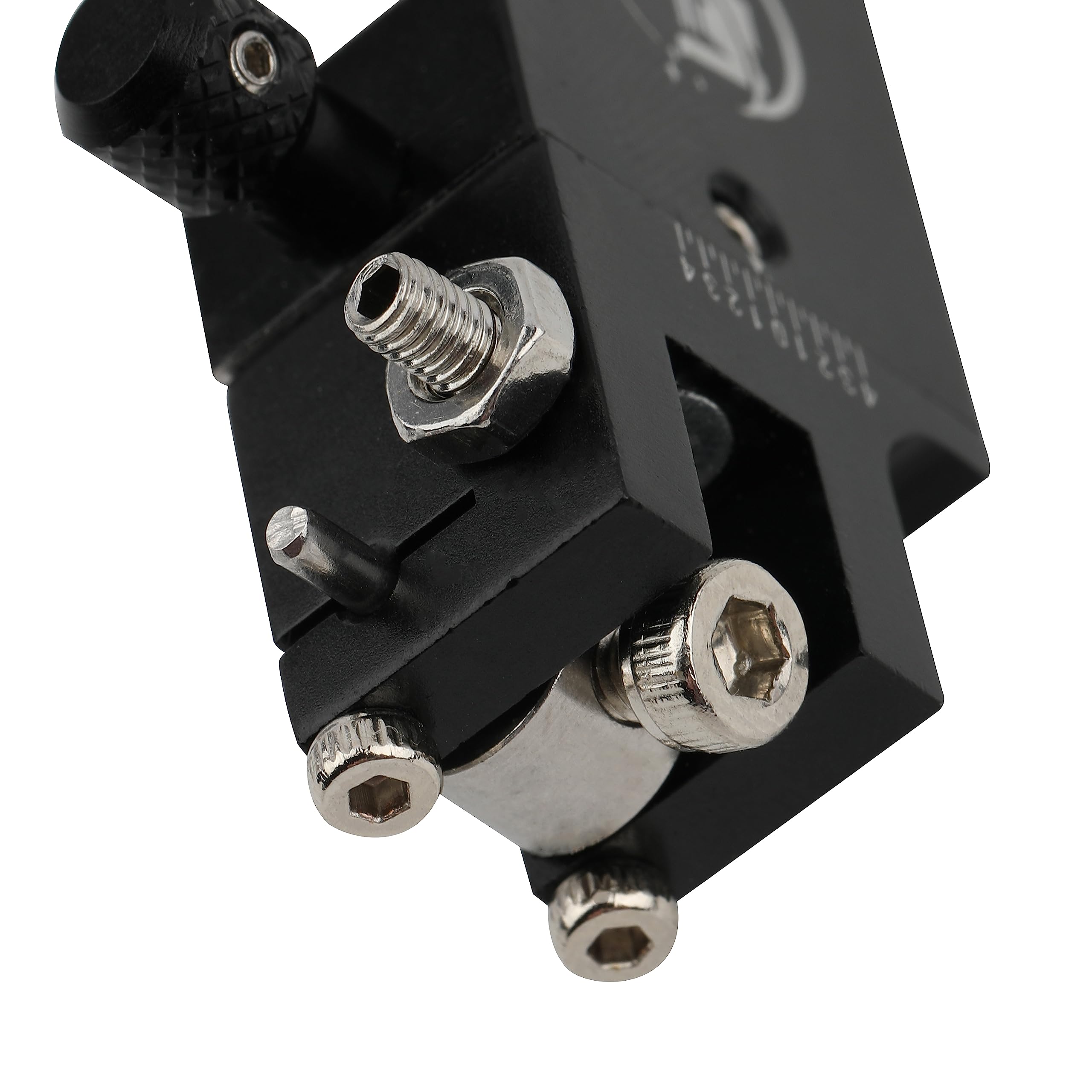 wolfman Tir à l'arc Repose-Flèche Magnétique Arc Recourbé Support de Flèche Ajustable en Aluminium Antichoc équipement de Tir à l'arc Accessoire pour Arc Recurve Droitier