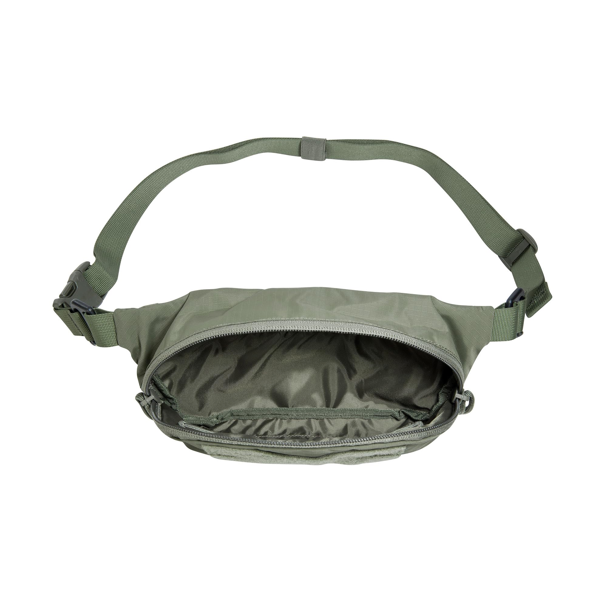 Tasmanian Tiger TT Hip Pouch leichte, Taktische Hüft-Tasche mit Netz-Fächern und abnehmbarem Bauch-Gurt in Molle einhängbar, kompakt faltbar