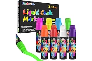 15mm Jumbo Window Markers: Add a POP of Neon Color to Your Chalk Art!