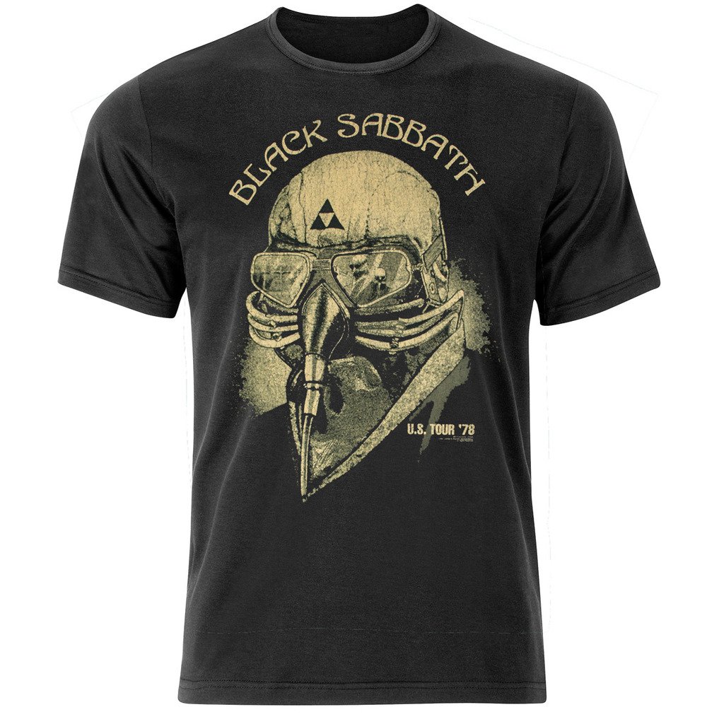 Dpx-1 Men's Black Sabbath Officially Licensed Tour T Shirt Iron Man Tony Stark (S-2Xl) (Large)