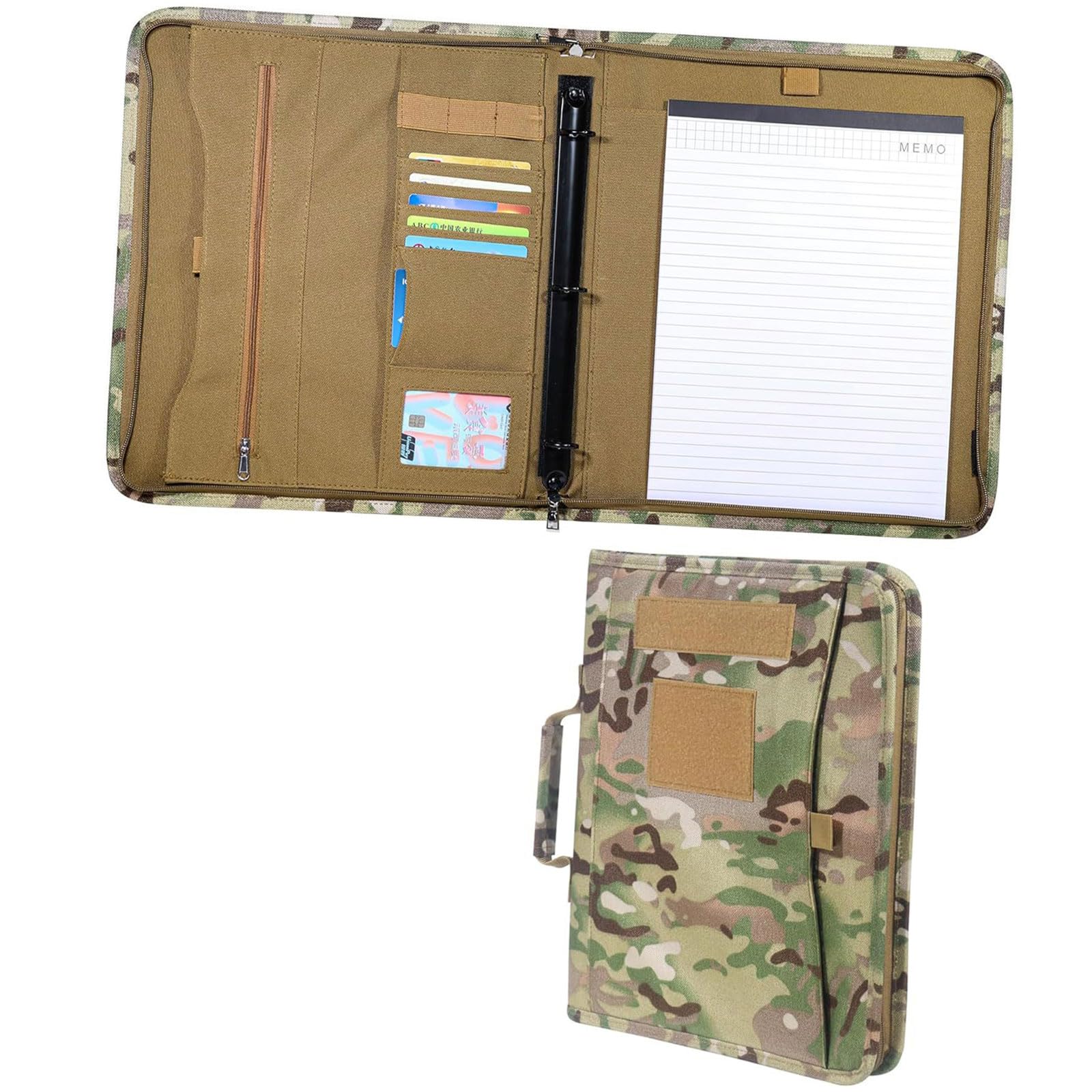 Custodia per notebook con maniglia per il trasporto, ideale per appassionati di attività all'aperto e professionisti