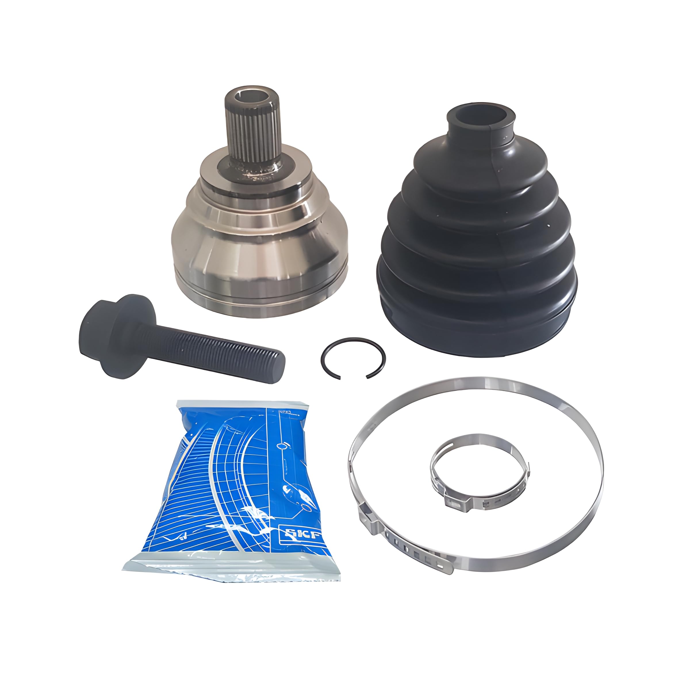 SKF Antriebswellengelenksatz VKJA 3608 Position Vorderachse Außendurchmesser 98 mm Höhe 198 mm Länge 102 mm Breite 101 mm - OE Qualität