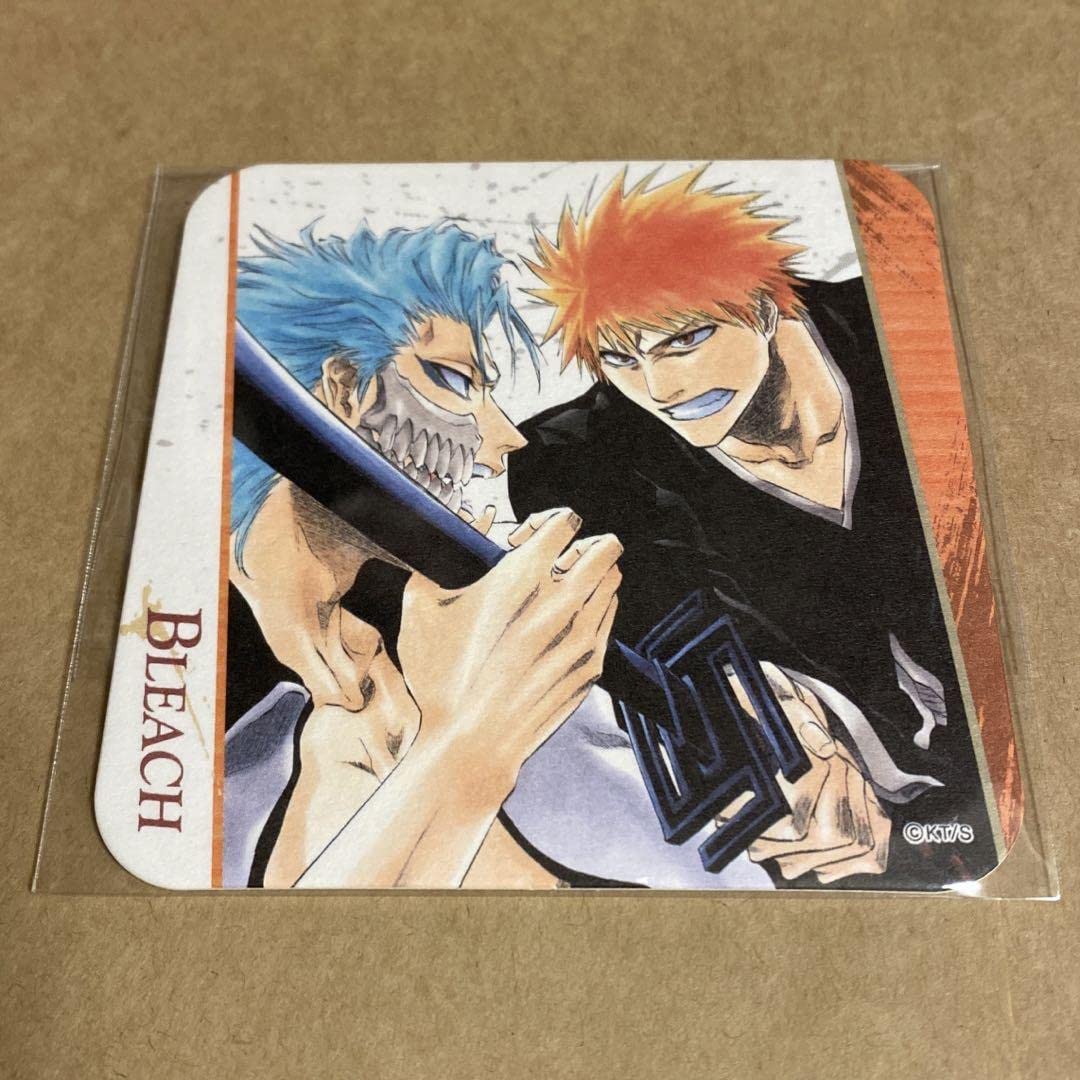 Amazon｜BLEACH アートコースター 黒崎一護 グリムジョー ジャンショ 