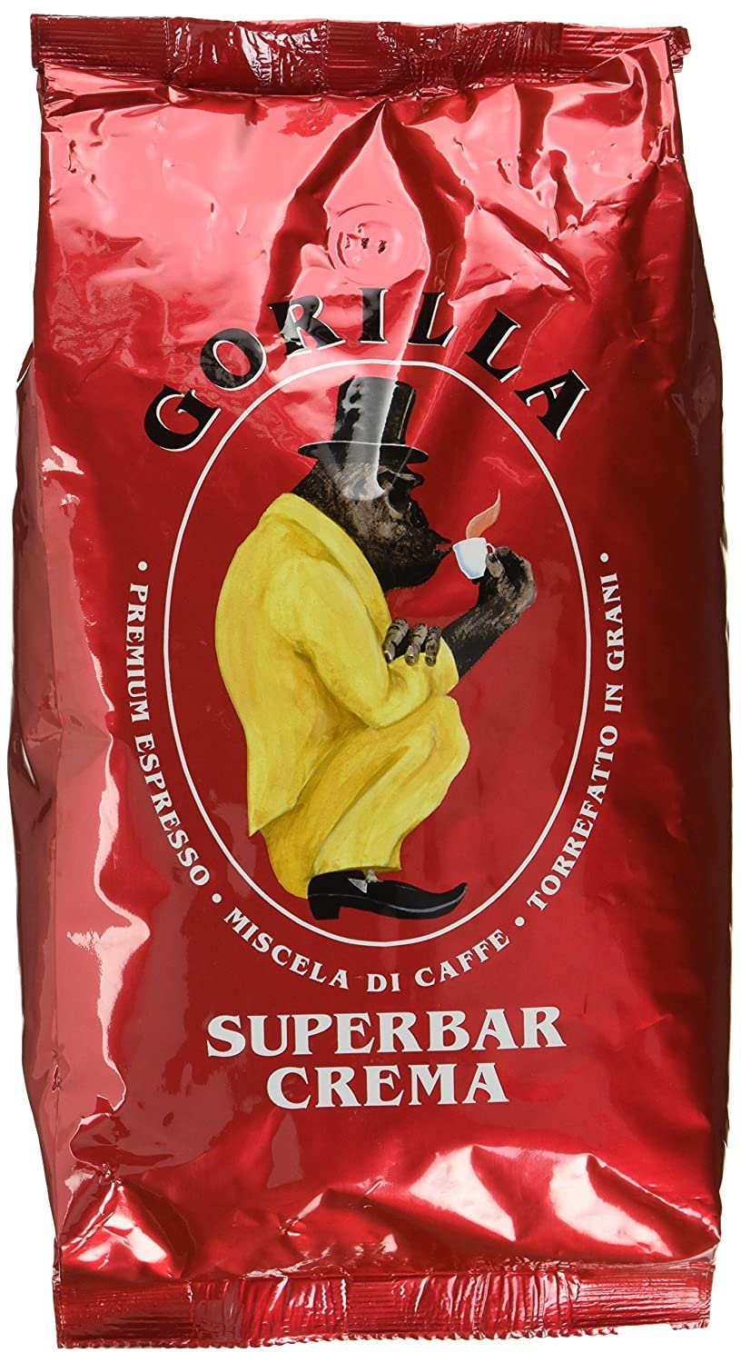 Joerges FF01GOSB Espresso Gorilla Super Bar Crema, 1 kg (1er Pack) & Gorilla Café Creme, 1 kg
