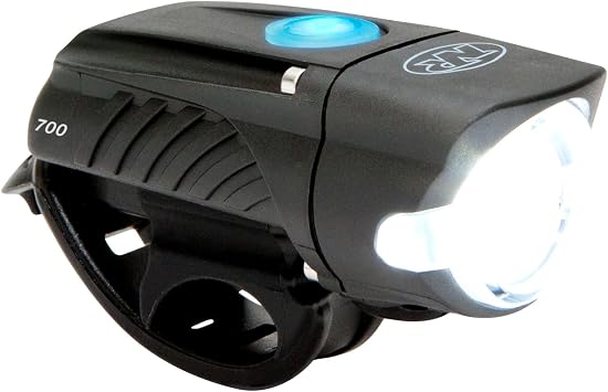 NiteRider Swift 700 Lumen USB-C Rechargeable LED Front Bike Light - 5 Modes Compact Powerful Lumens IP64 Waterproof Bike Headlight Easy Mount Single Button Control Commuting, MTB, Road Cycling Safety