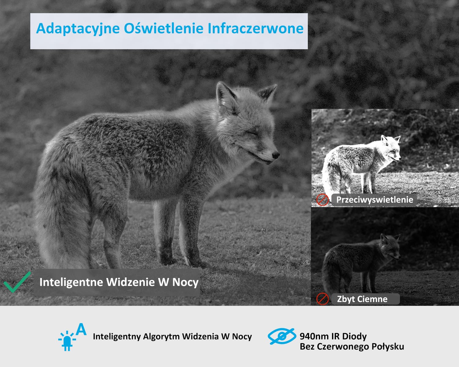 GardePro X50 Kamera myśliwska 4G LTE z kartą SIM i aplikacją, wideo H.265 48 MP, noktowizor na podczerwień 30 m, czujnik ruchu 0,1 s i wodoodporna IP66
