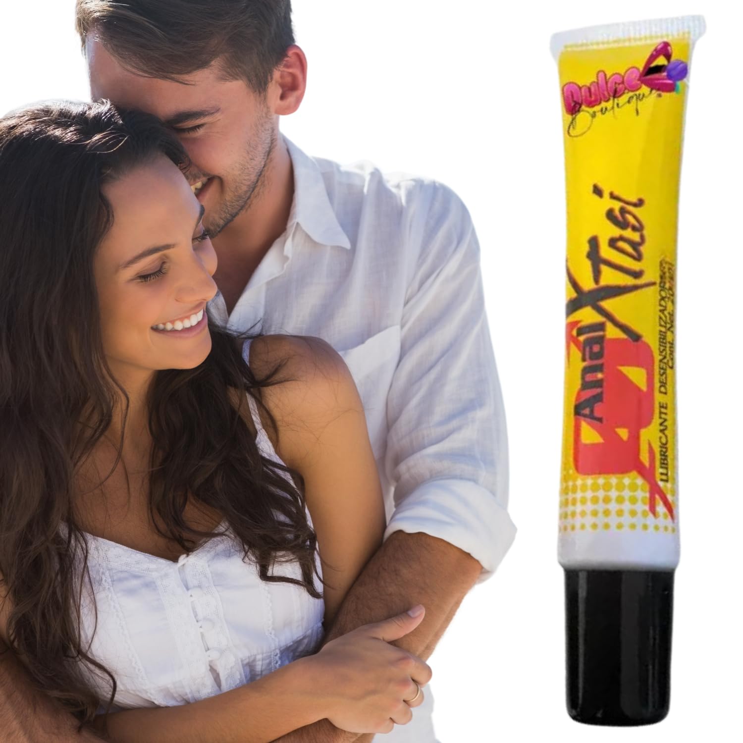 GAERO GLOBAL SOLUTION Lubricante Anal Xtasi By Gaero Shop | Con Benzocaína  | Anestésico | Comestible | Paquete 2 Piezas