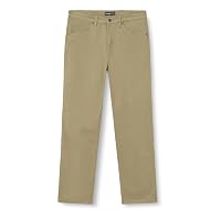 Wrangler Peak Comfort 5 Pkt - Pantaloni da Uomo, Colore: Cachi Militare