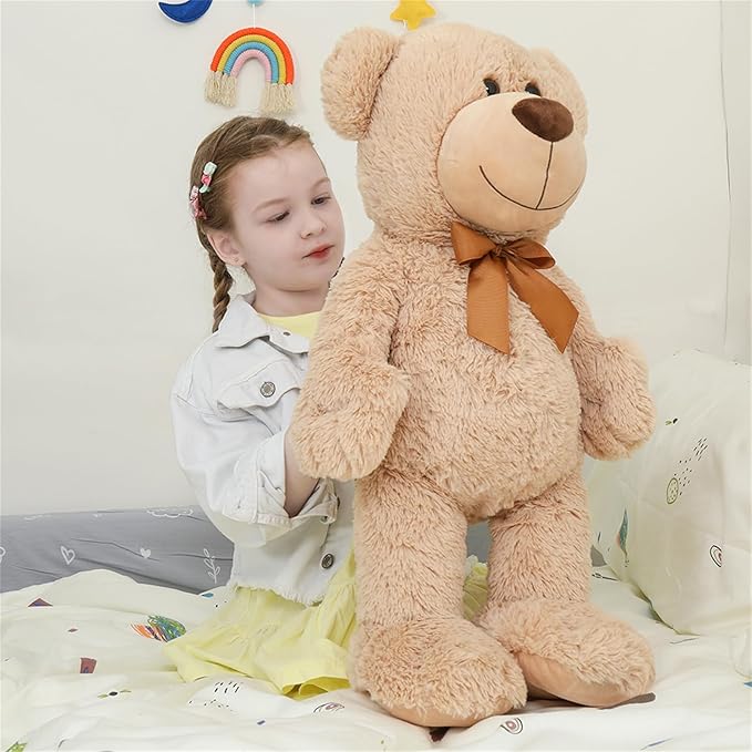 Tezituor Oso de Peluche Marrón Grande 66 cm miniatura 2