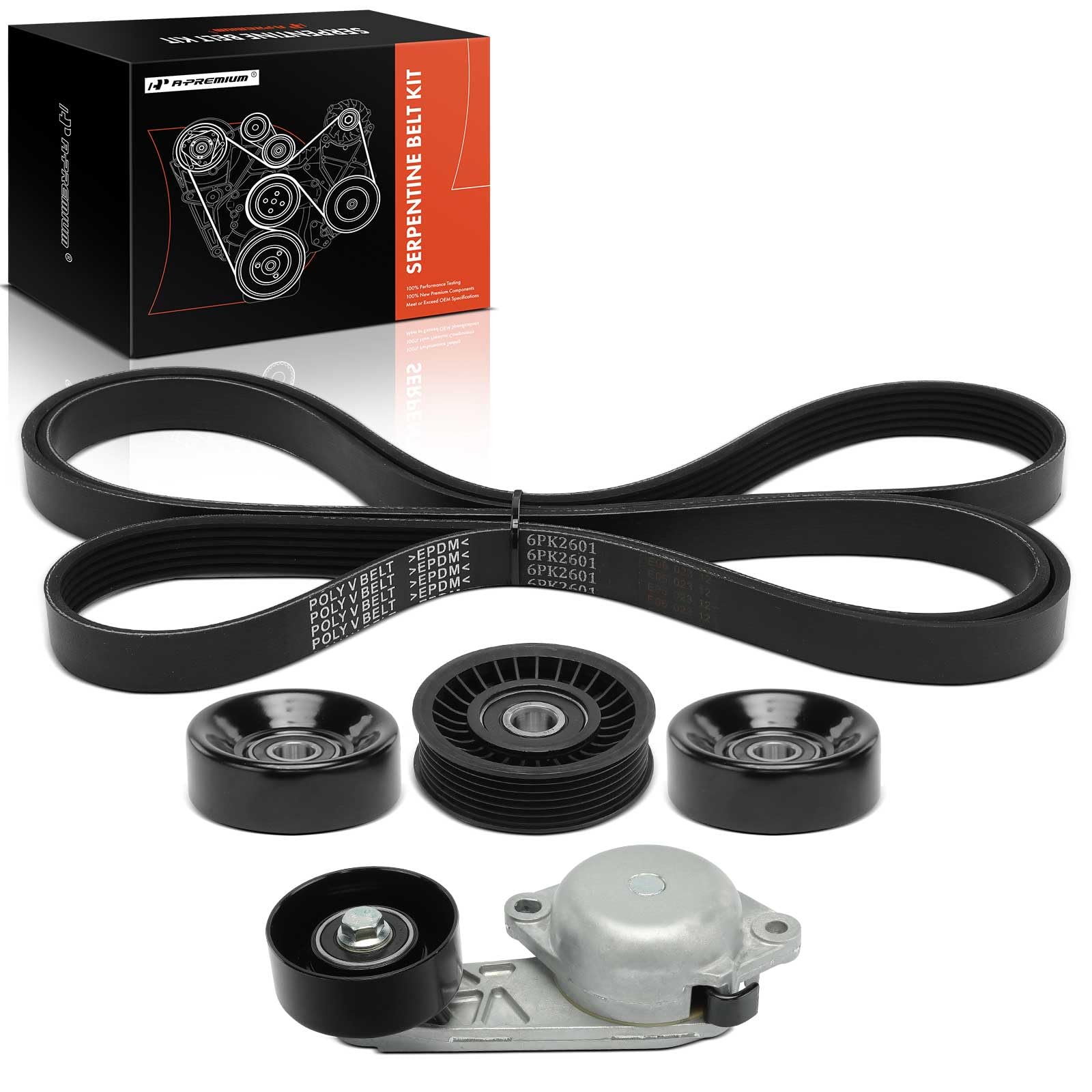 A-Preiu Engine Serpentine Drive Belt Copatible With Cadillac, Ford - View #4