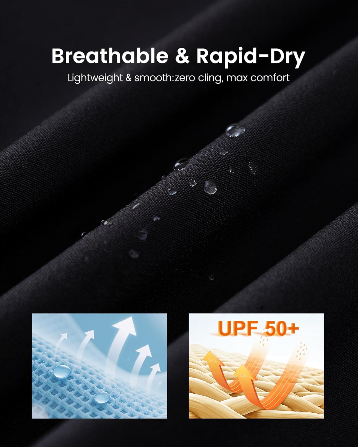ROSEGIN 3 Pack Mens Swim Trunks 7 Inch Compression Liner Quick Dry Bathing Suits Beach Vacation Swimsuit Board Shorts