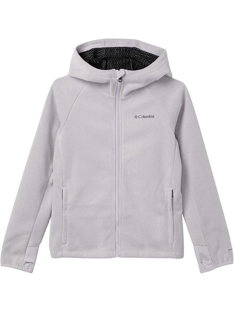 Silver Columbia Arctic Peak Hooded Full Zip (Little Kids/Big Kids)