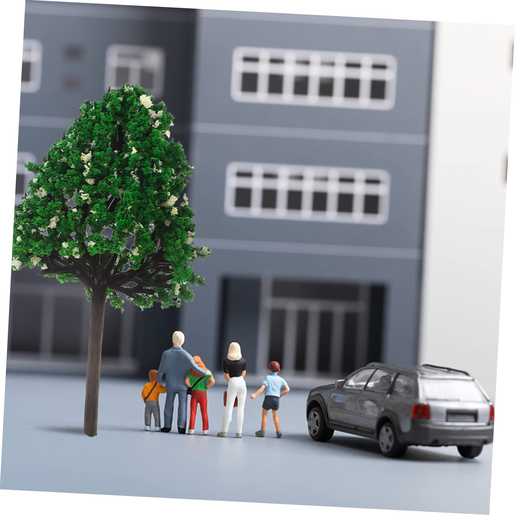 TEHAUX 96piezas De Árboles para Modelismo De Árboles Artificiales para Dioramas y Maquetas Accesorios para Mesas Decoración De