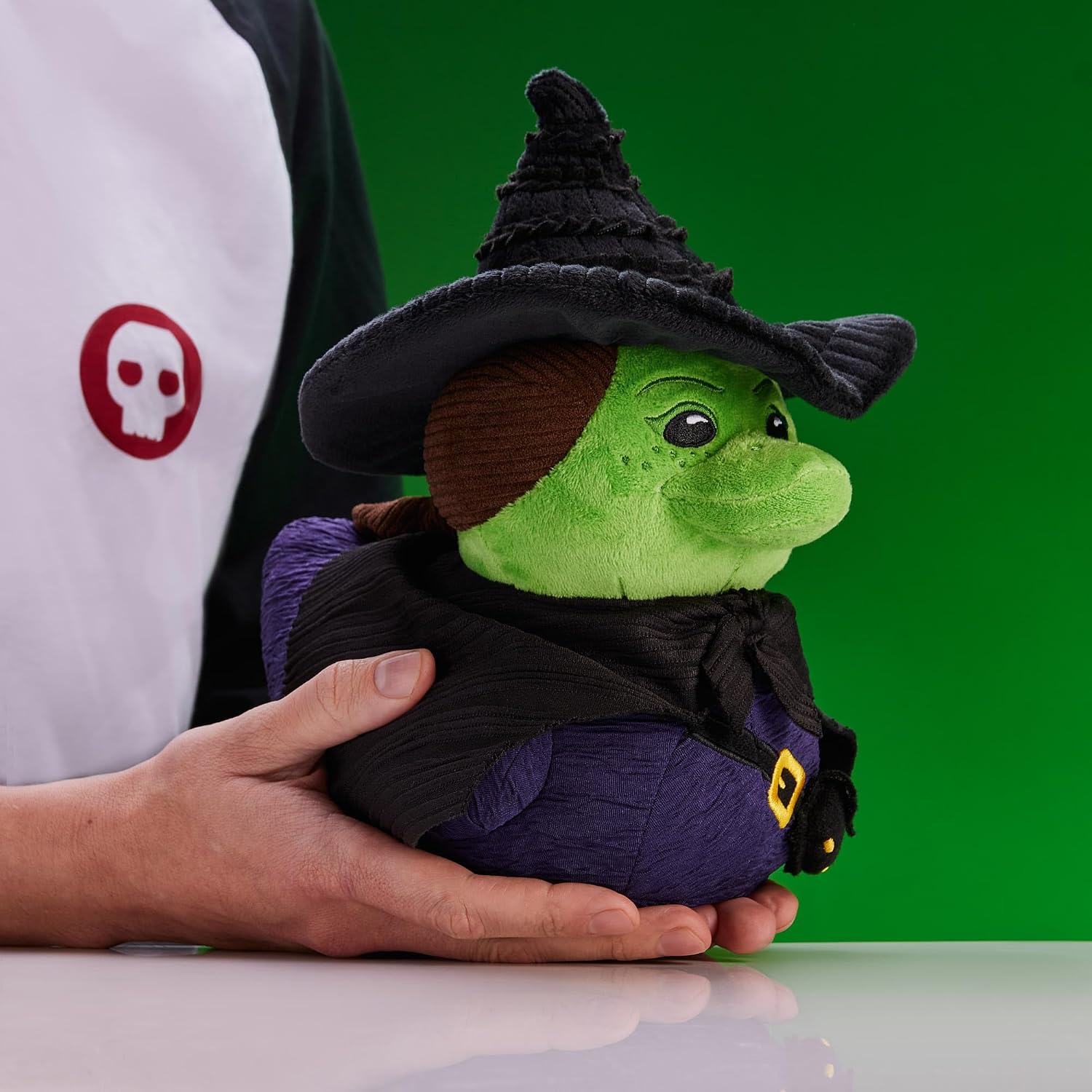 TUBBZ Plush: Wicked for Good - Elphaba Thropp Cosplaying Rubber Duck Soft Plush Collectible Toy