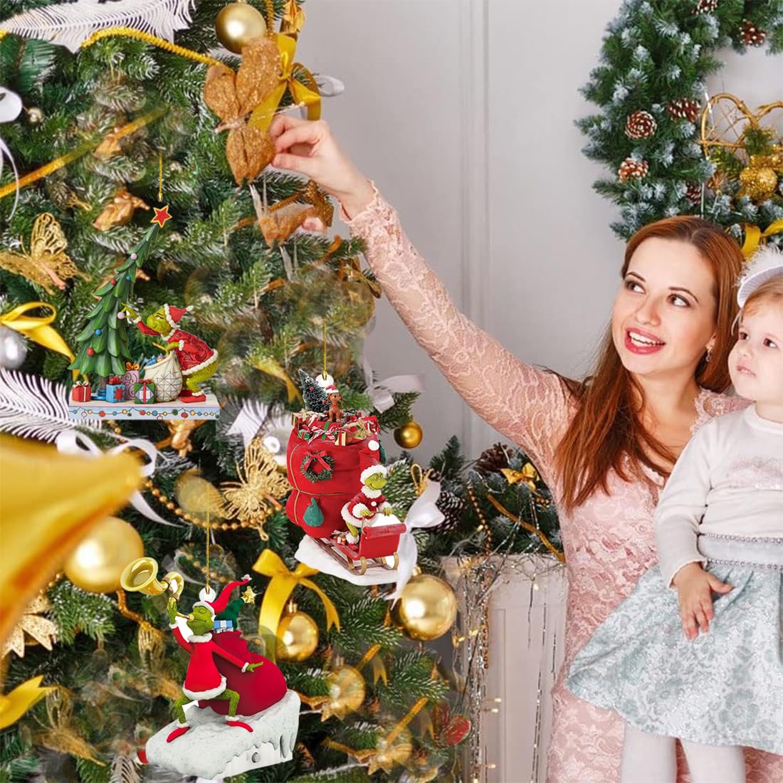 VidaXL 100 Weihnachtskugeln Set - 3/4/6cm Christbaumkugeln In Gold, Rot & Silber