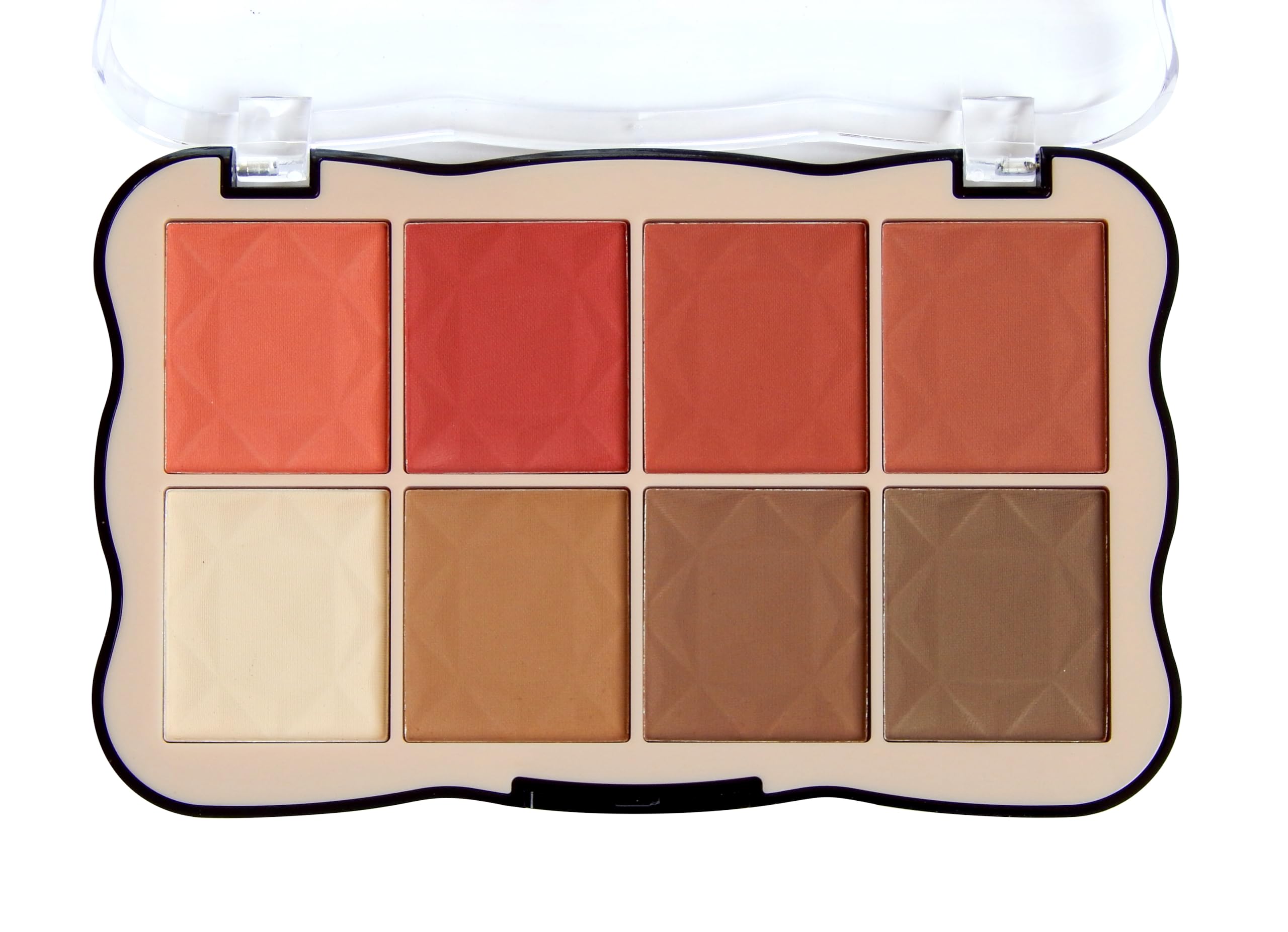 CS 8 Colors Face Matte Blush Palette Shading Blusher with contour, highlighter