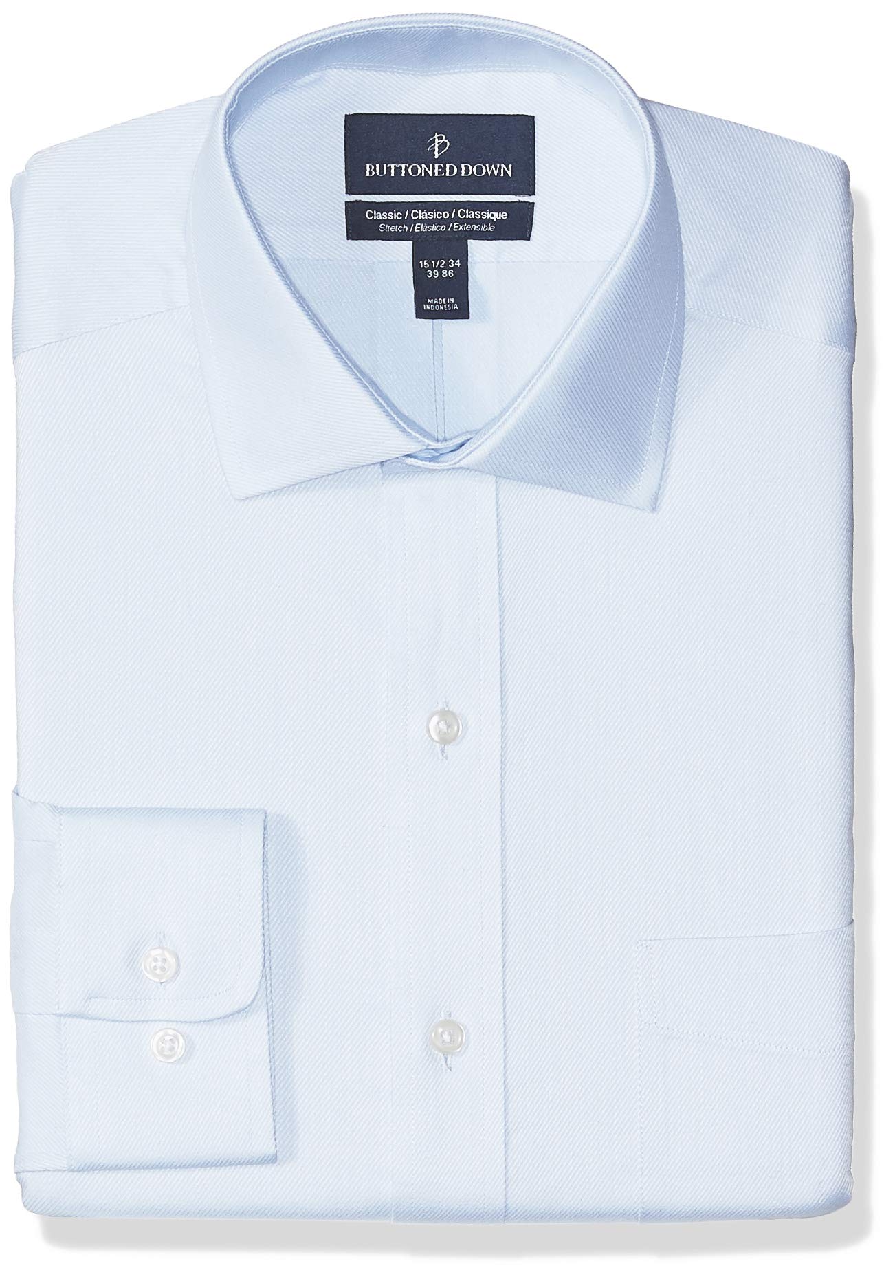 Buttoned Down Classic-Fit Stretch Twill Shirt