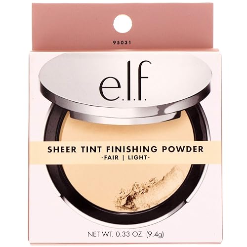 Miniatura 5 de e.l.f. Polvo de acabado de tinte transparente hermosamente desnudo, cobertura ligera con un acabado sedoso, sin brillo, justoligero