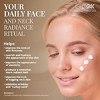 Vista 3 de GLO24K Moisturizer Face Cream with 24K Gold, Vitamins – Collagen Retinol Hyaluronic Acid – Hyaluron Acid Cream for Hydration & Overnight Skin