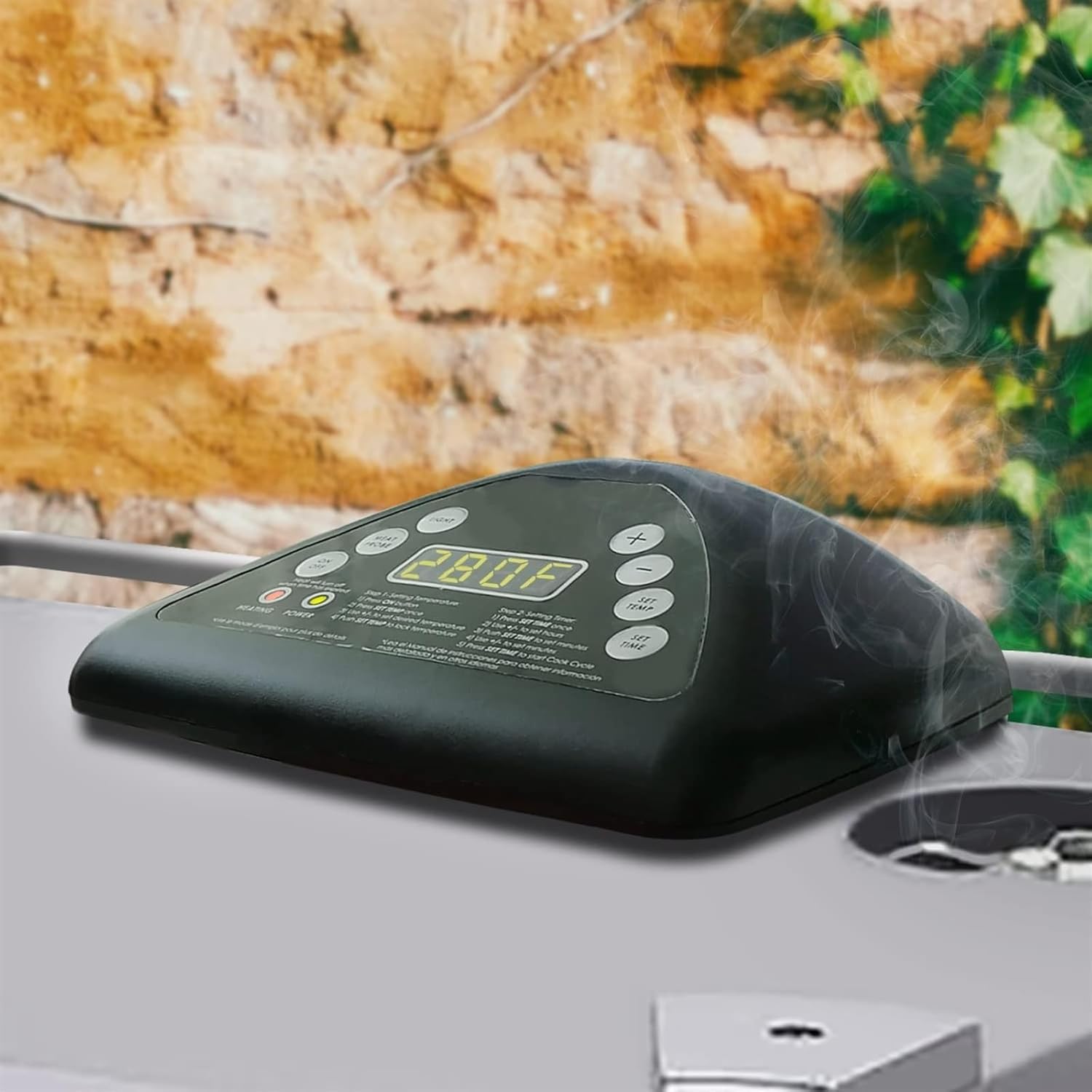 Replacement For Masterbuilt Smoker Digital Control Panel Kit, Part 9907100001 Compatible With Top Controller Electric Smoker