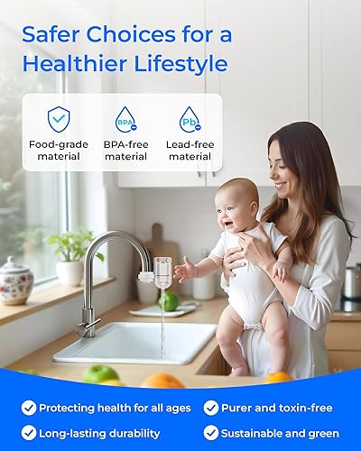 Miniatura 4 de Waterdrop Filtro de agua certificado NSF RF3375, repuesto para Pur PUR PLUS RF3375 (RF33752V2) Filtro de agua para grifo (paquete de 3), Modelo