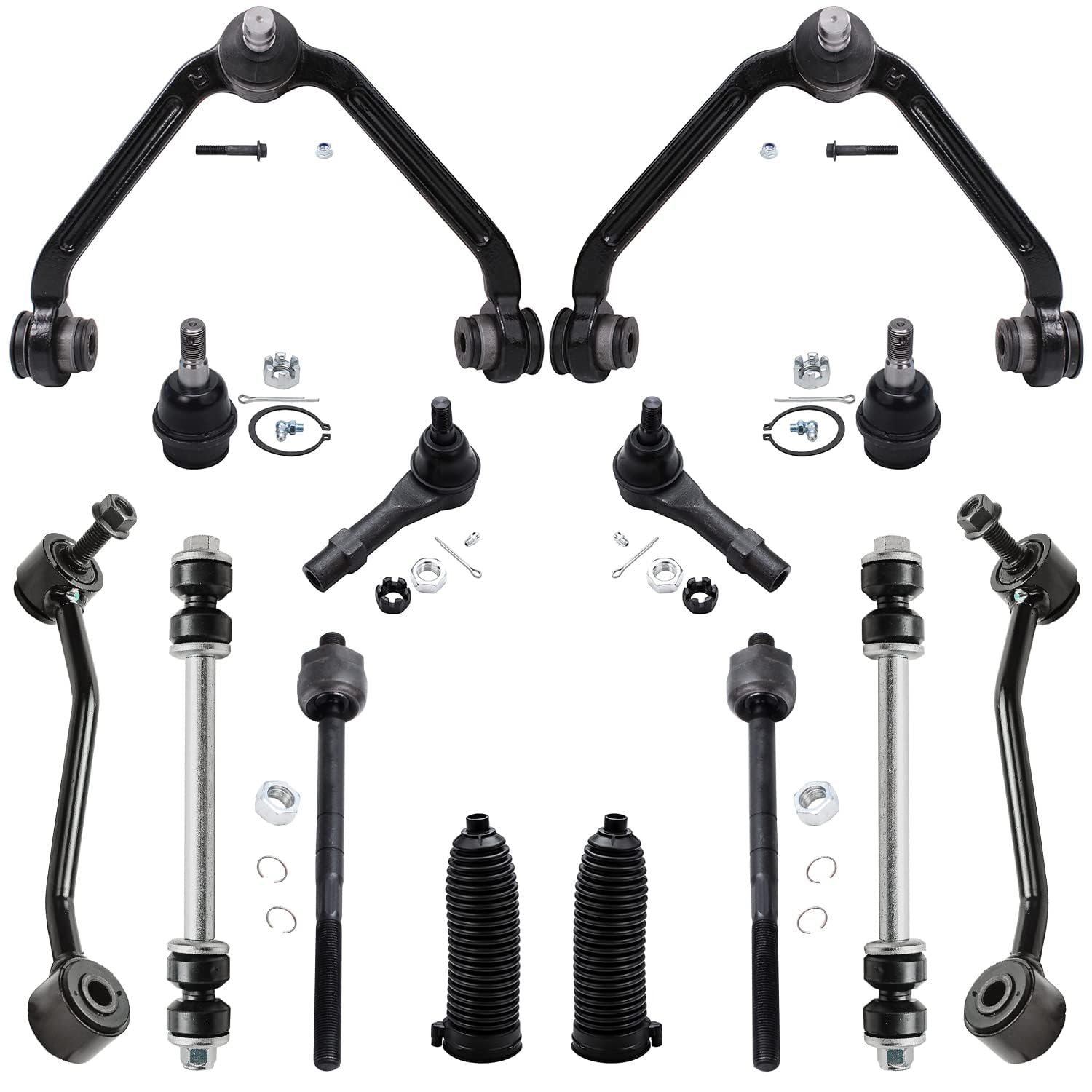 Detroit Axle - 14pc Front Kit for 98-01 Ford Explorer Mercury Mountaineer