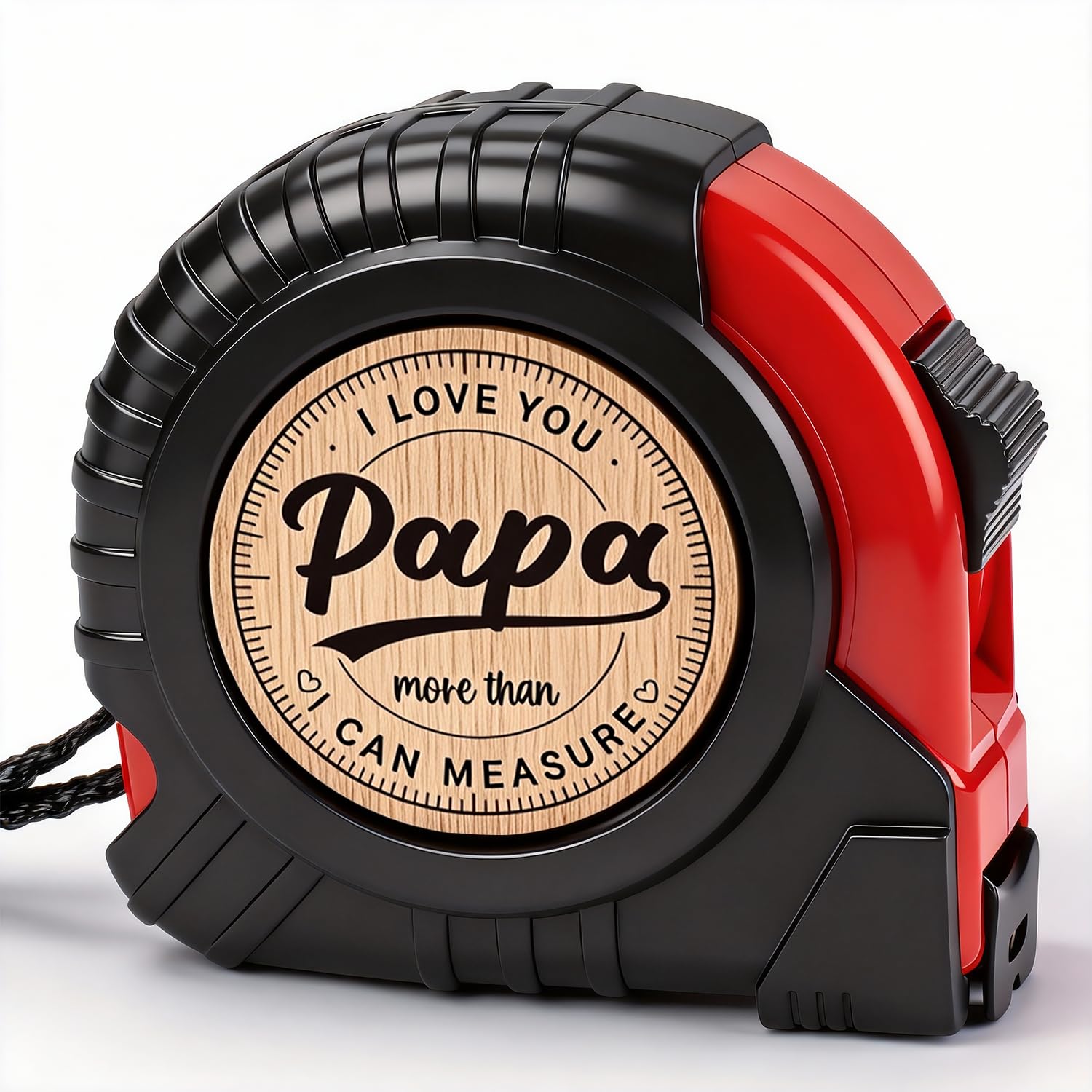 Father Day Gifts for Papa, Tape Measure 16 ft from Grandkids Christmas Birthday, Papa Fathers Days Gift Ideas, Mens Father Day Basket Stuffers for Him Woodworking Carpenter