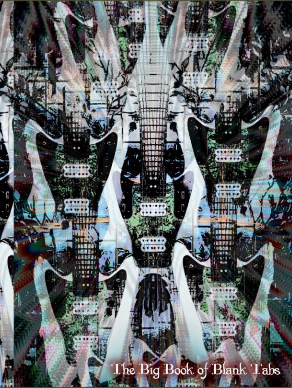 Tablature guitare carnet de partition vierge de 500 pages pour la composition