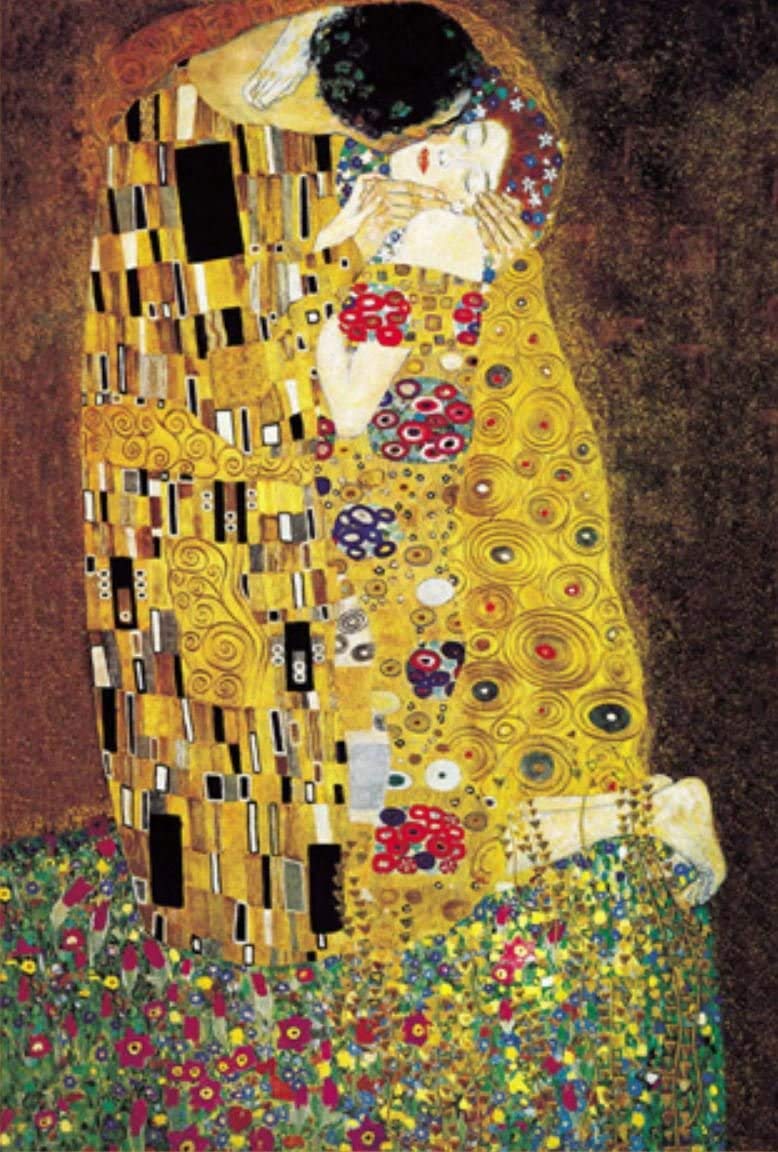CHAMBERART 500 Piece Premium Jigsaw Puzzle The Kiss A-5050