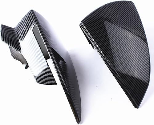 Miniatura 9 de Cubierta de espejo retrovisor lateral negro para Seat Leon MK3 2013-2020 Ibiza MK5 Arona 2017-2018