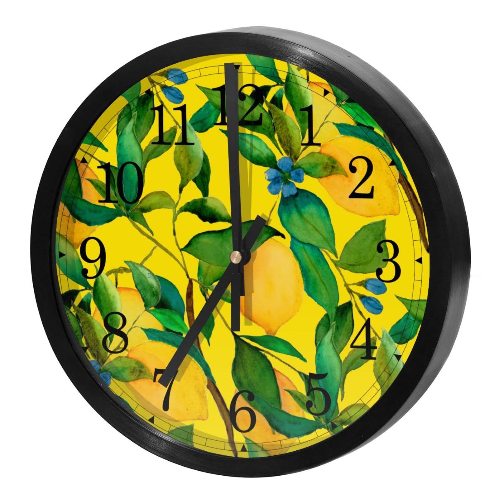 Horloge murale silencieuse pour un sommeil paisible et sans bruit
