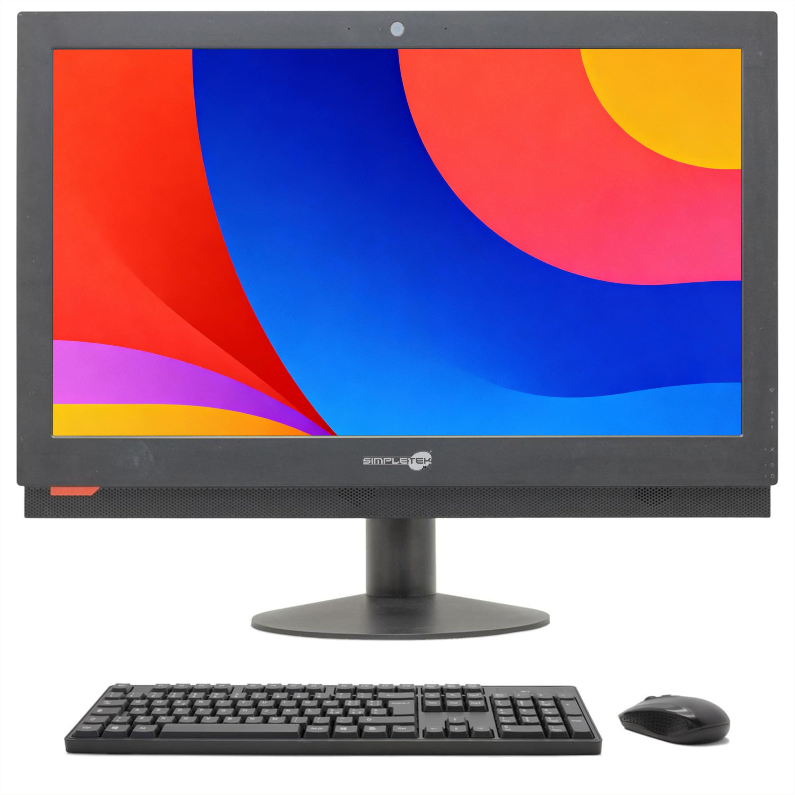SIMPLETEK - All-in-One Computer 24" Full HD M910z | Core i5 6400T CPU | Windows 11 Pro | 8GB RAM | SSD 120GB | Lettore DVD-RW (Ricondizionato)