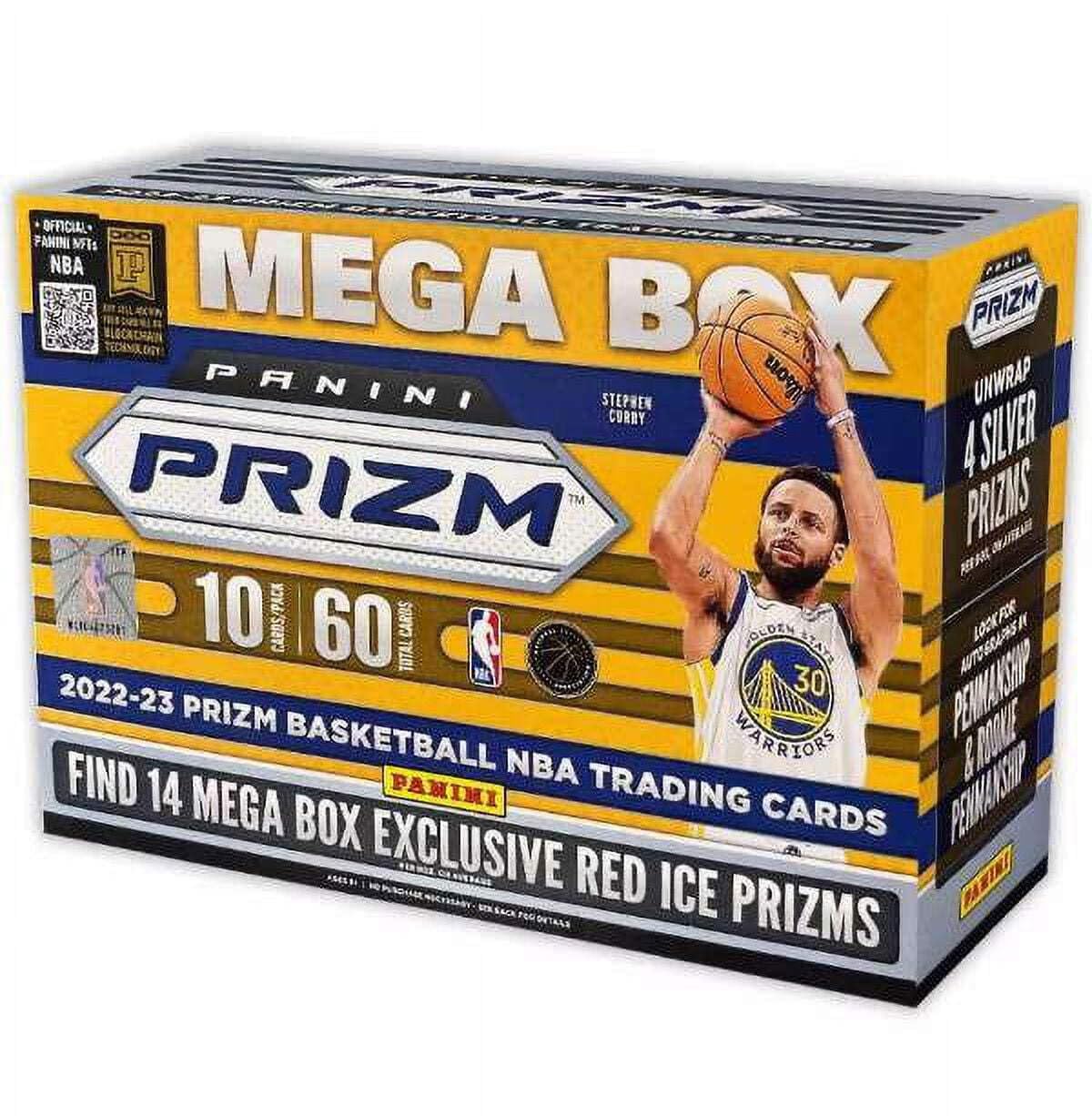 Amazon.com: 2022-23 Panini Prizm Basketball Trading Card Mega Box 