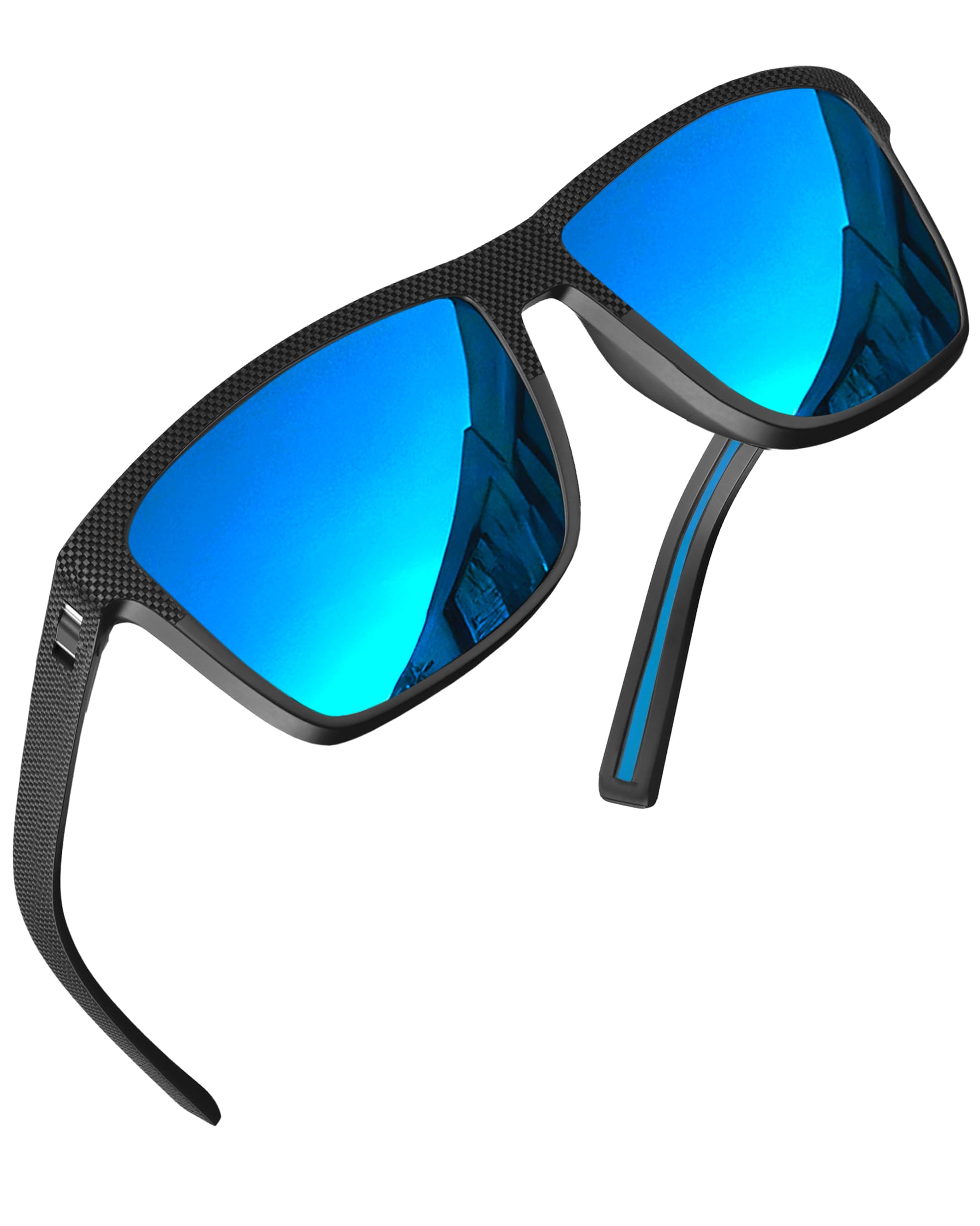 grinderPUNCH Gafas De Sol De Conducción Polarizadas Para Hombres Ligeras Protección UV400 Antideslumbrantes Cuadradas