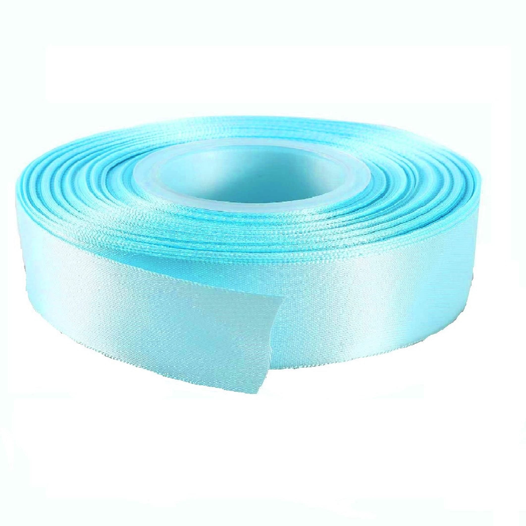 Double Sided Satin Ribbon Size 25mm x 10 Meters, Perfect for Gifts Wrap Sew Party, Decorations Events Dress Wedding Christmas Crafts, Bows Car, DIY, Bouquets, Cake More (Black) — view 200