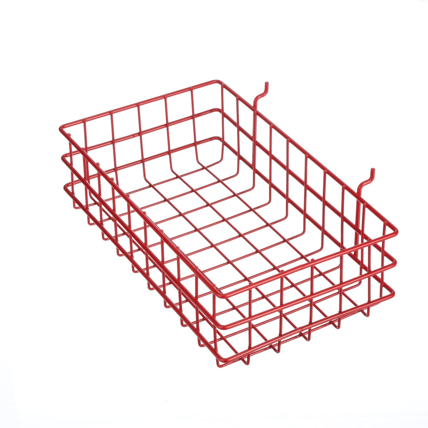 Marlin Steel Red Powder Coated Pegboard or Slat Wall Wire