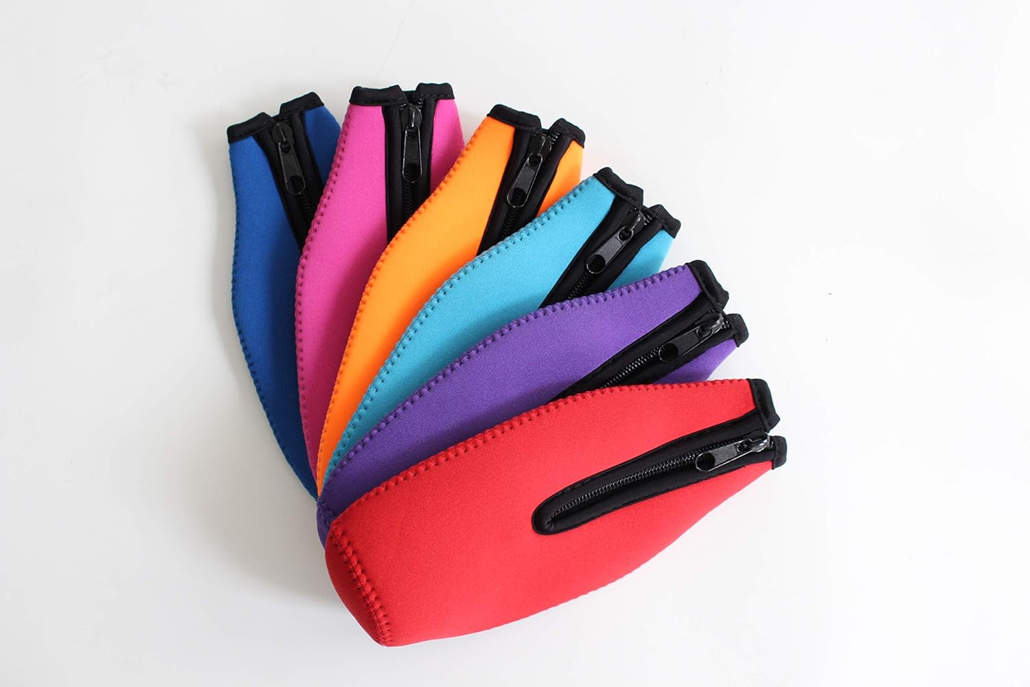 6 Pack Beer Bottle sleeves - FRRIOTN Neoprene Insulated Holder for 12oz Bottle - Keeps Beer Cold and Hands Warm(Colorful) - Image 3