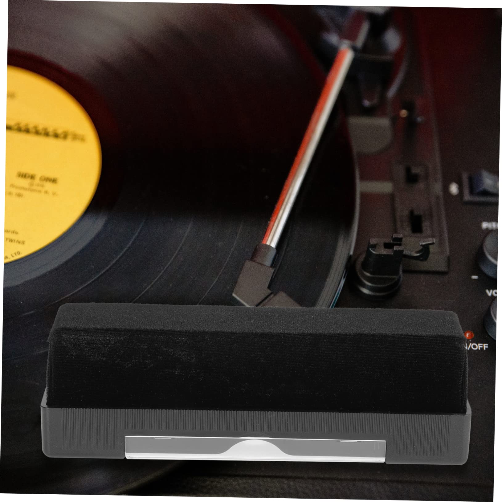 PartyKindom 4sets Spazzola Professionale Per Pulizia Dischi in Vinile Antistatico Con Setole Flessibili Per Rimuovere Polvere e Sporco Tuoi Vinili Adatta Per Giradischi e Di Dischi