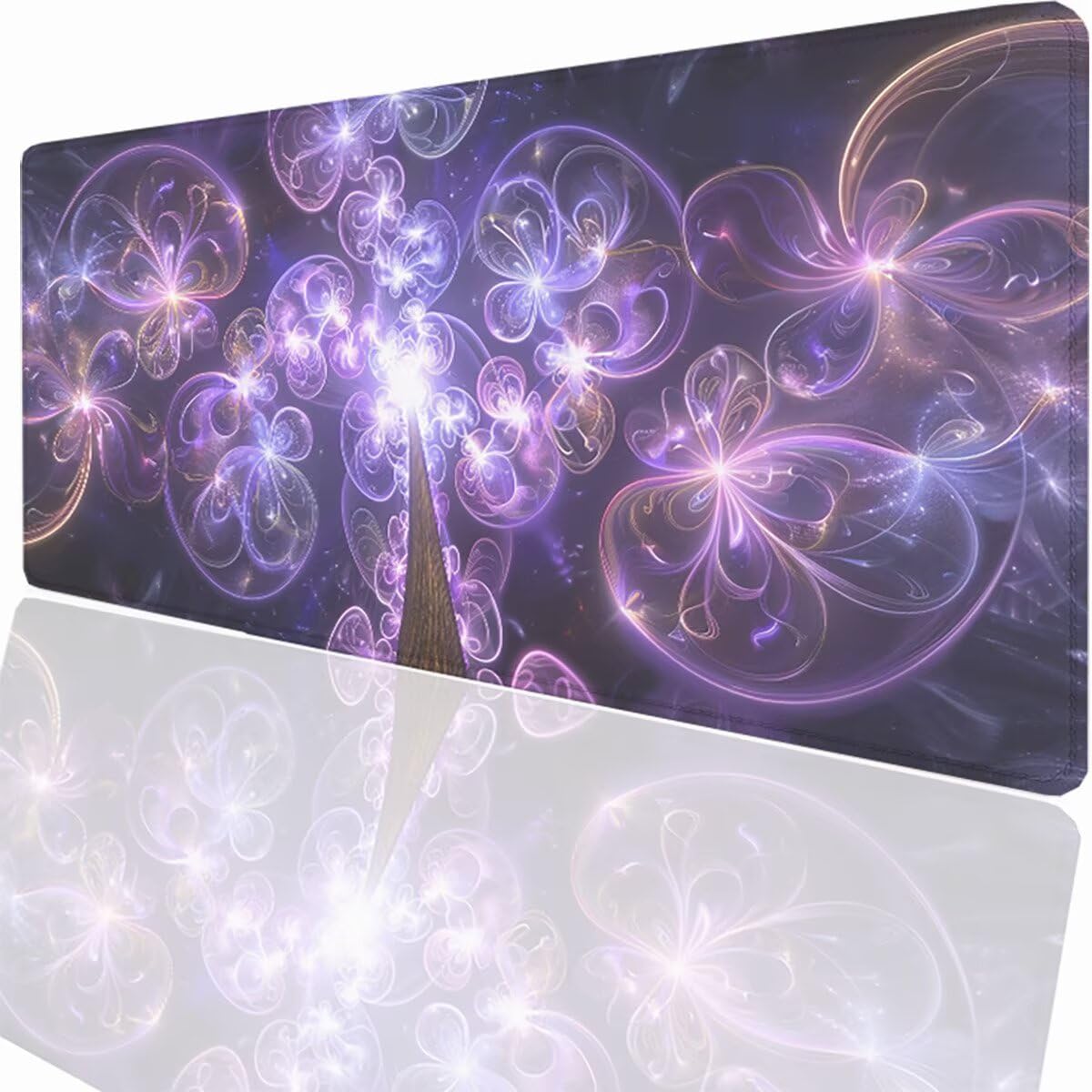 Tappetino per Mouse Gaming XXL 1200x600x3mm– Ufficio Mousepad Grande – Migliora la Velocità e la Precisione Tenuta Stabile Sottomano per Ufficio e Casa Accessori Scrivania Astratto PjY16715 N-U