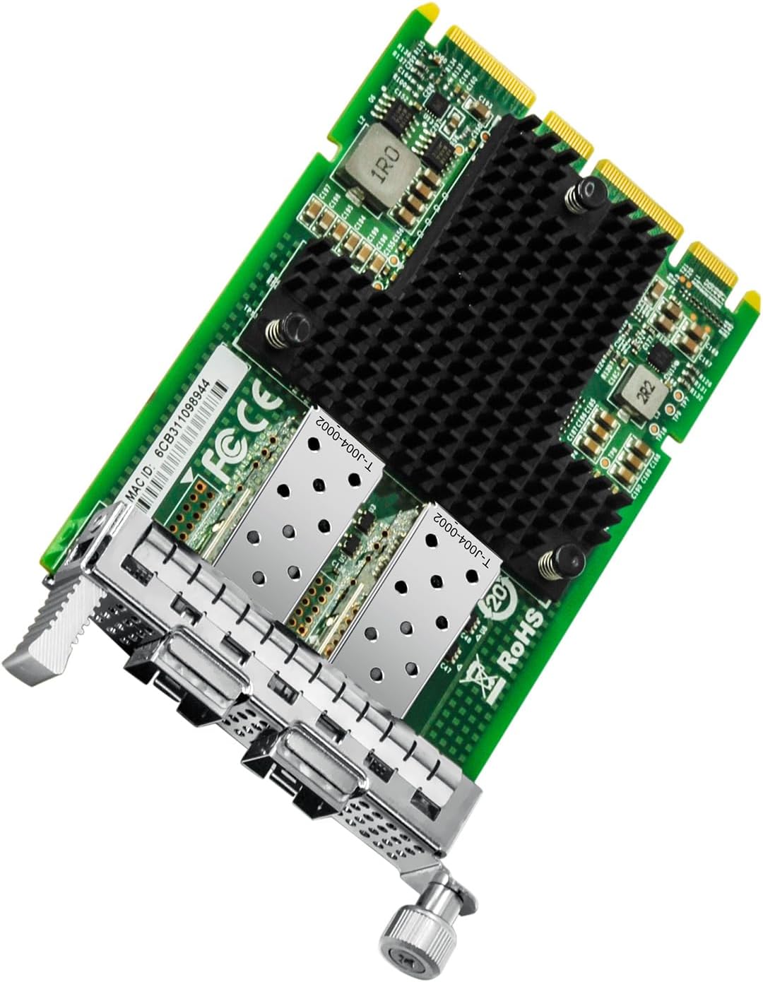10Gb Network Card with Intel 82599 Chipset,OCP3.0 Dual SFP+ Ports,PCI-Express X8 NIC Adapter Support Windows Server/Linux/VMware
