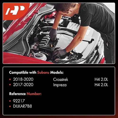 Miniatura 2 de A-Premium Bujías de iridio dobles compatibles con Subaru Impreza 2017-2020, Crosstrek 2018-2020, 2.0L, paquete de 4