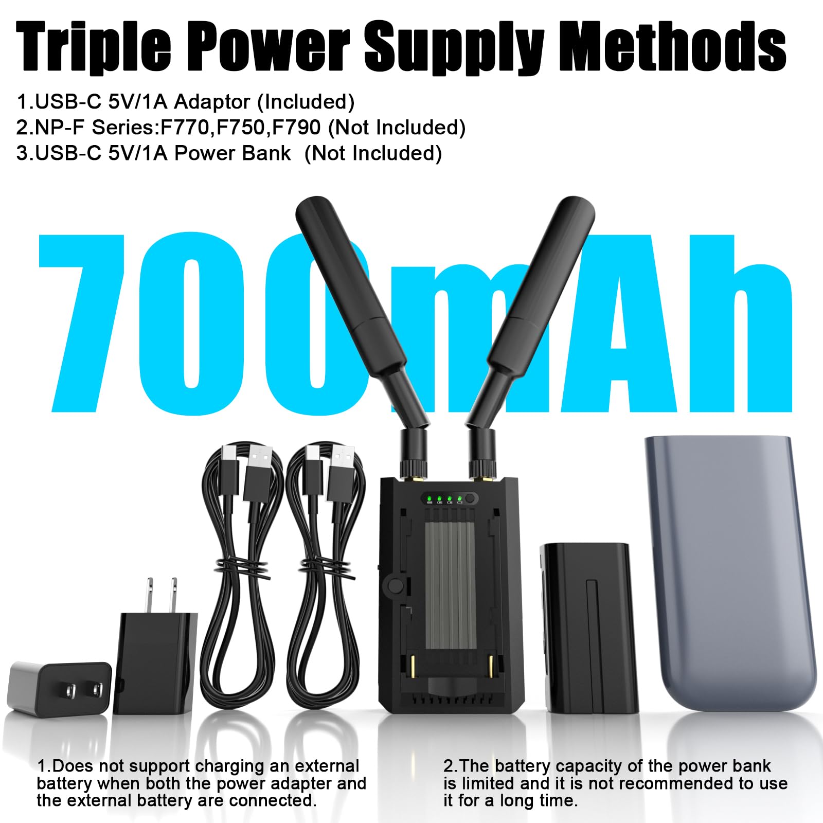 HDMI Wireless 4K, Trasmettitore e Ricevitore HDMI Wireless, Kit Extender HDMI da 150M (492FT), 5GHz 4K@30Hz per lo Streaming da DSLR, Laptop, Netflix, YouTube, a TV/Proiettore,HDMI 1.4