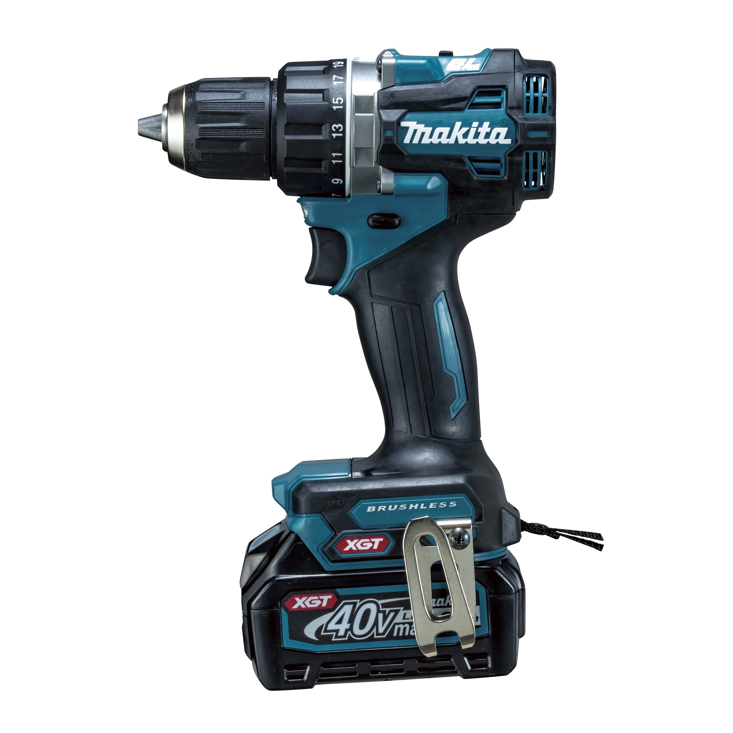 Amazon | マキタ(Makita)充電式ドライバドリル 40Vmax2.5Ahバッテリ2本 