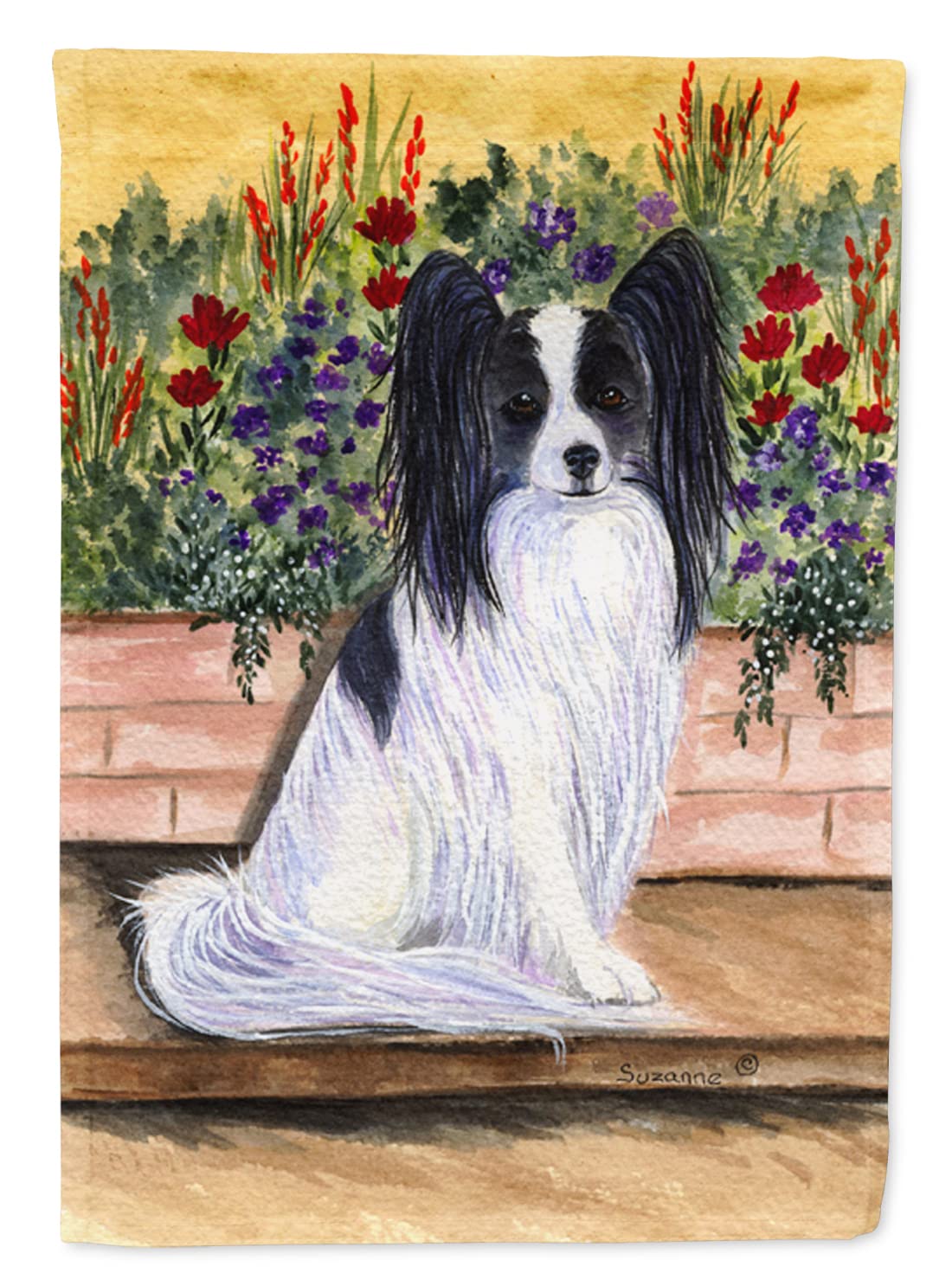 Drapeau Papillon grand format multicolore Caroline's Treasures SS8210CHF pour maison