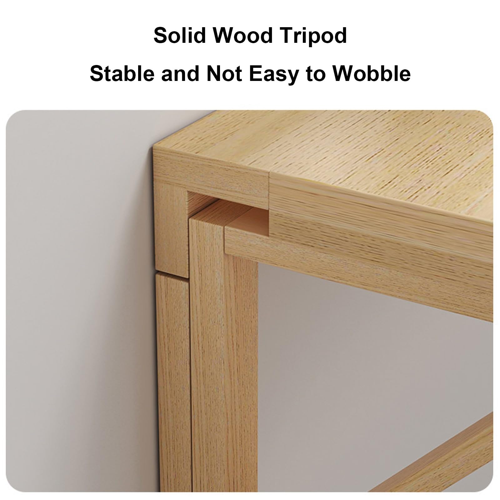 Klapptisch Wand aus Massivholz, Wandklapptisch für Kleine Räume, Wandtisch Esszimmer für Arbeitszimmer, Küche, Wohnmobil, Tragkraft: 50kg(60 * 45cm/24 * 18in)
